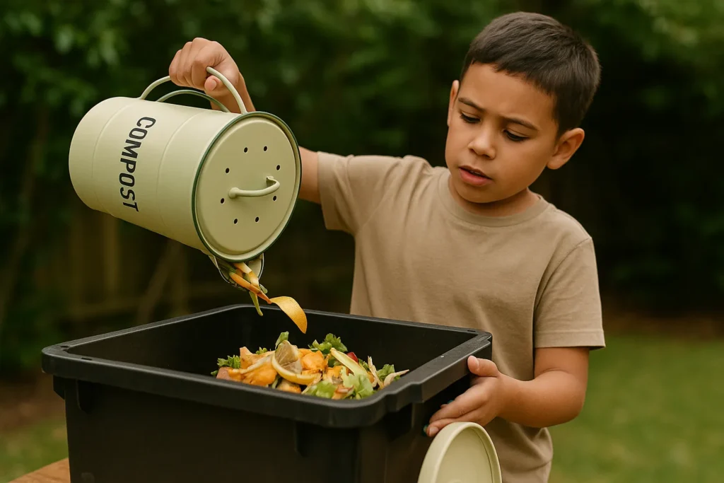 Teach Kids Garden Science with Soil, Compost, and Plant Life