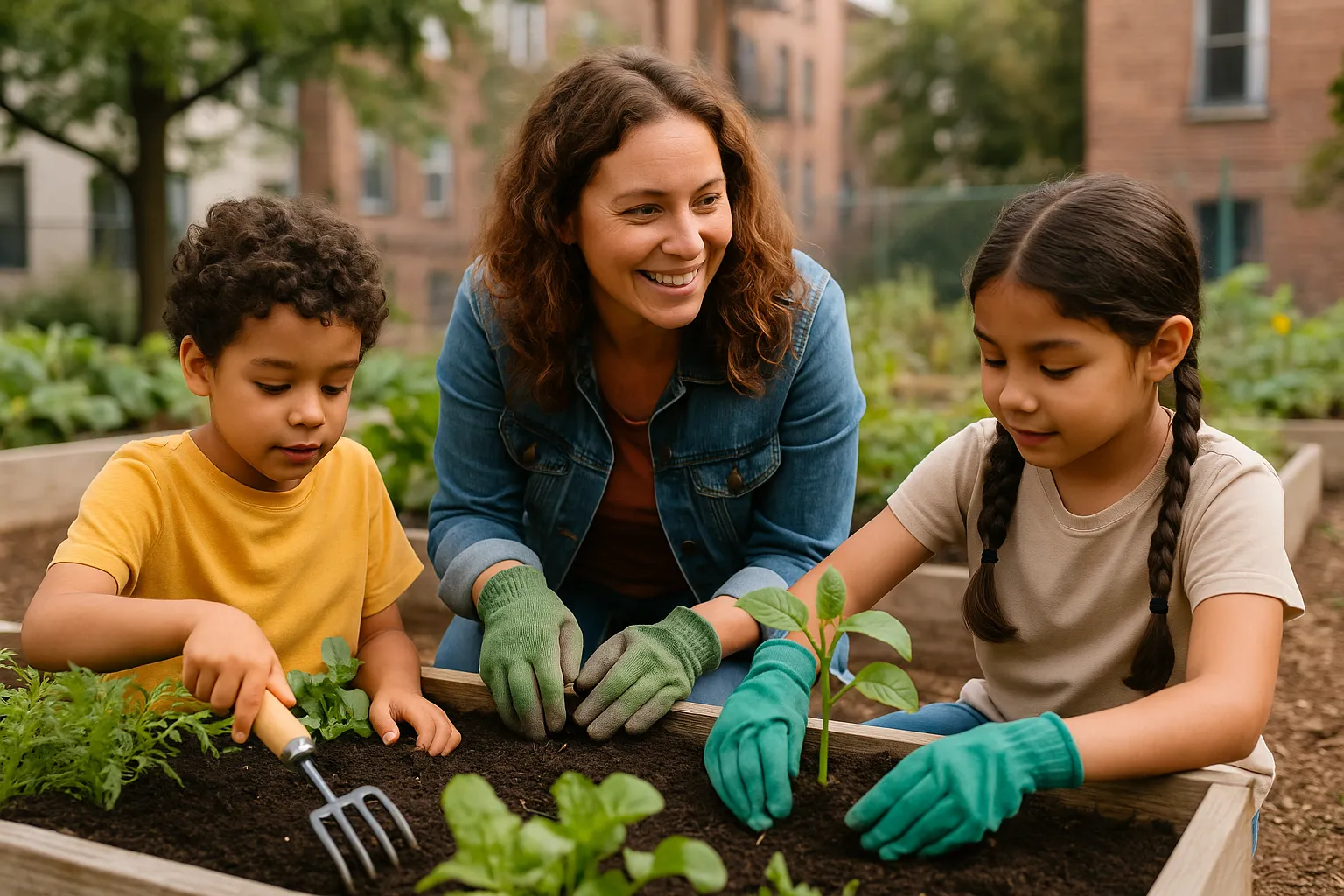 How Urban Gardening Teaches Kids About Sustainability