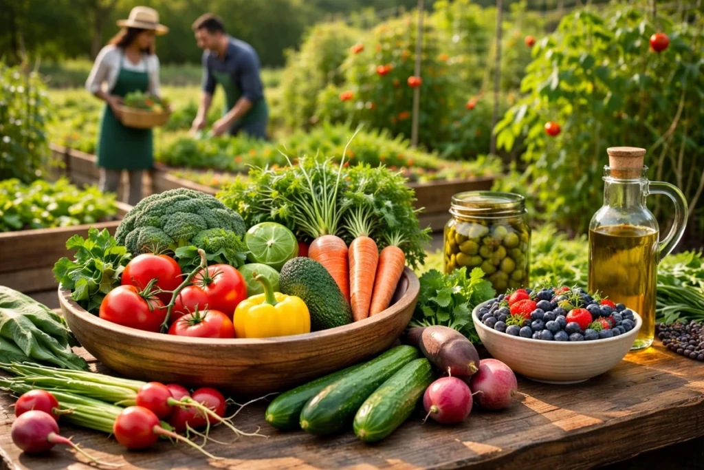 The Link Between Fresh Garden Food and Gut Health