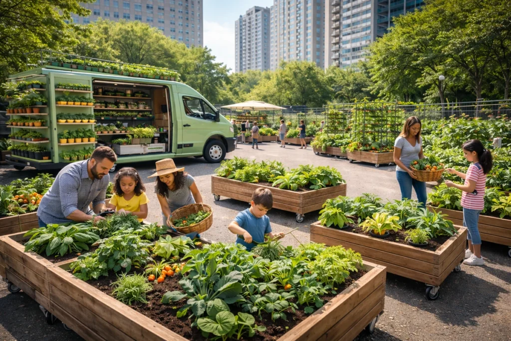 Urban Agriculture Brings the Garden to You