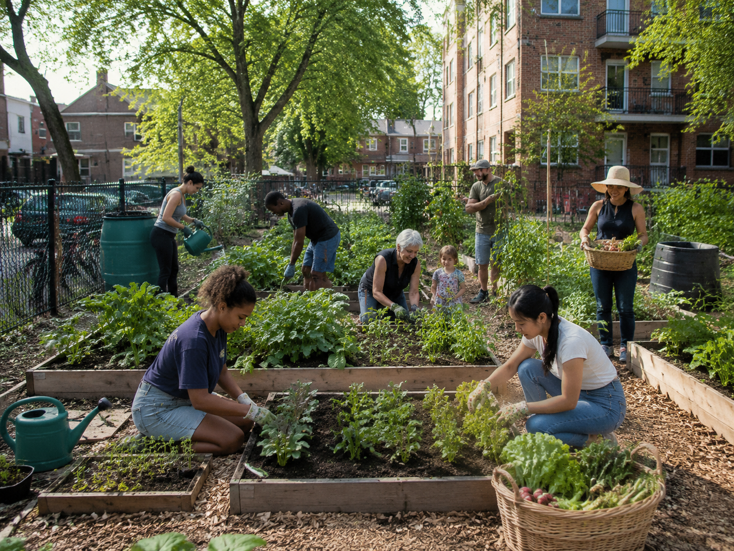 Urban gardening